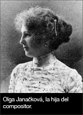 Olga Janaãková, la hija del compositor